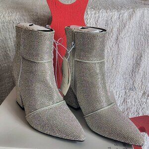 Cailin Boots - Silver Sparkle